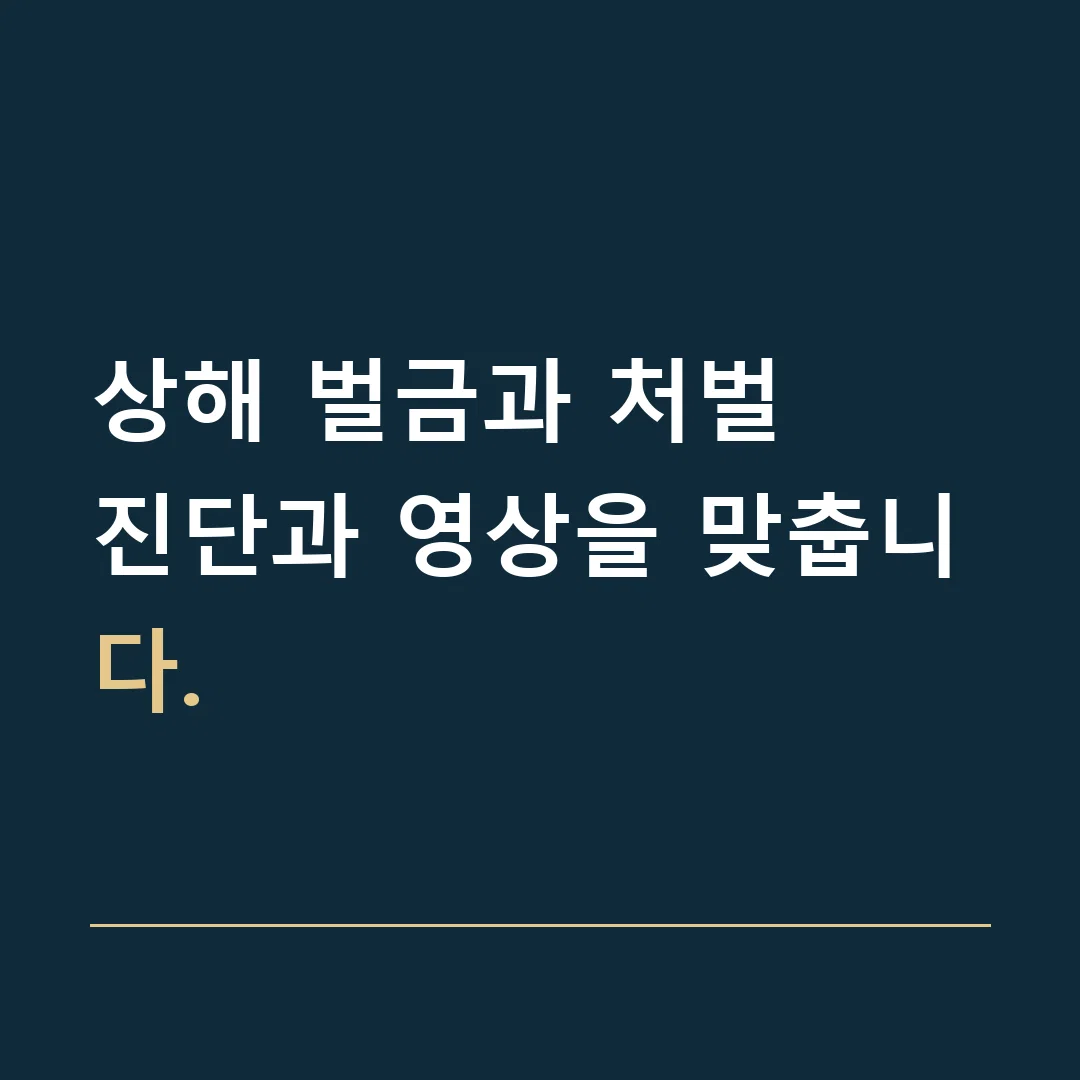 상해 벌금과 처벌 · 진단과 영상을 맞춥니다.